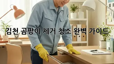 김천 곰팡이 제거 청소 완벽 가이드